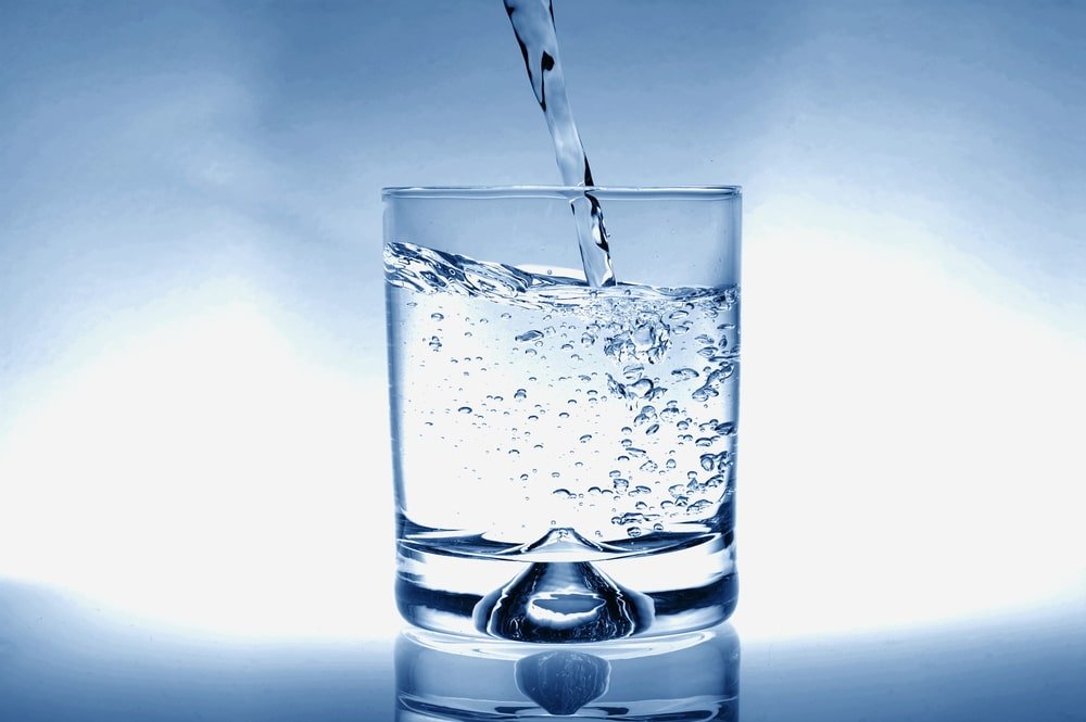 Glass of water