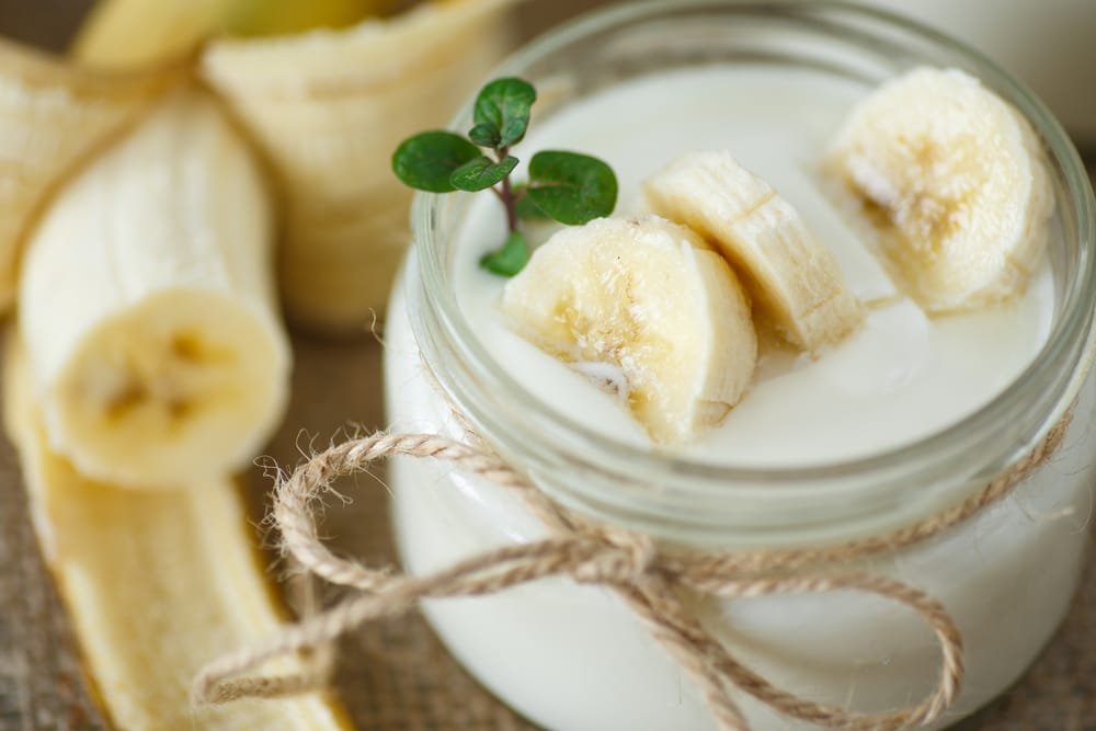 Yogurt and Bananas